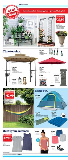 ALDI Weekly Ad Camp Products May 24 - 30, 2020
