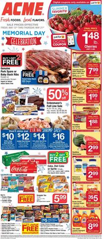 Acme Memorial Day Sale | Weekly Ad Products