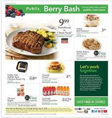 Publix T-Bone Steak Deal Jun 10 - 16 Weekly Ad