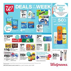 Walgreens Ad Deals Jun 21 - 27, 2020