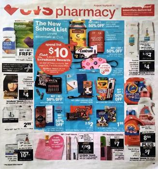 CVS Weekly Ad Preview Aug 16 22 2020