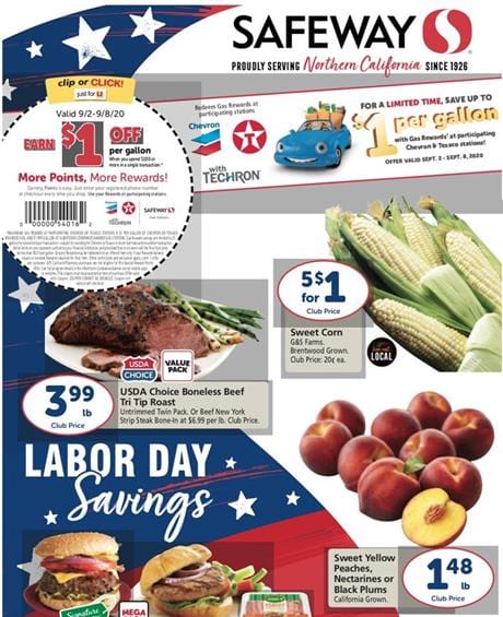 Safeway Weekly Ad Preview Sep 2 8 2020