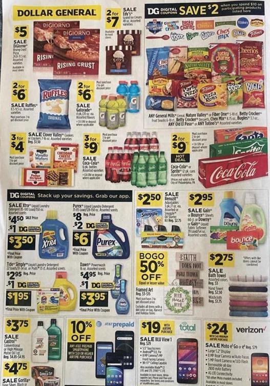 Dollar General Ad Sep 27 - Oct 3, 2020 