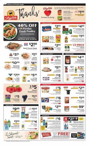 Shoprite Weekly Ad Perdue Fresh Poultry