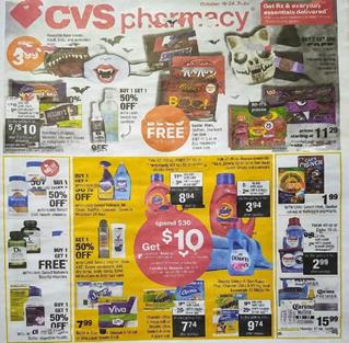 CVS Weekly Ad Preview Oct 18 - 24, 2020