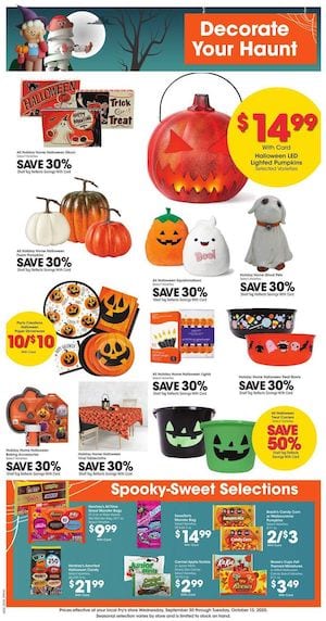 Fry's Weekly Ad Oct 7 - 13, 2020