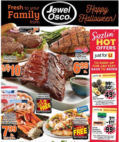 Jewel-Osco Ad Oct 28 - Nov 3, 2020