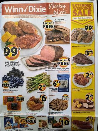 Winn Dixie Weekly Ad Preview Oct 14 - 20, 2020 