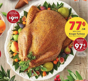Kroger Thanksgiving Turkey Deal