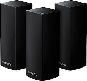 Linksys - Velop AC2200 Tri-Band Mesh Wi-Fi 5 System (3 Pack) - Black Best Buy Black Friday 2020