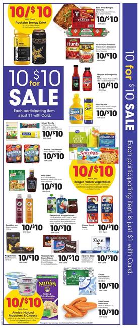 Kroger Weekly Ad Feb 17 - 23, 2021