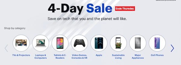Best Buy 4-Day Sale