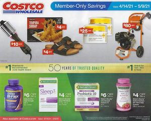 Costco Weekly Ad Apr 14 - May 9, 2021
