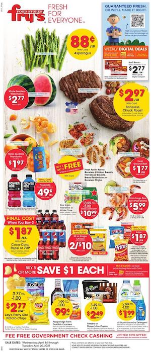 Fry's Weekly Ad Apr 14 - 20, 2021