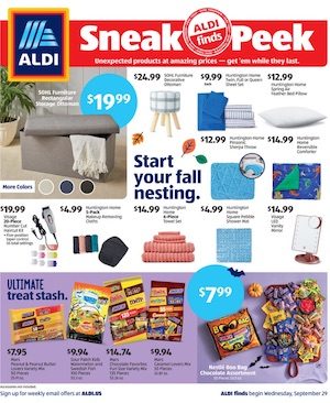 ALDI Weekly Ad Preview Sep 29 - Oct 5, 2021