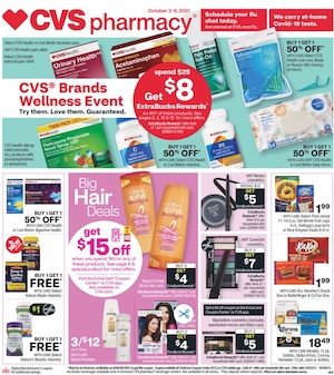 CVS Weekly Ad Oct 3 - 9, 2021