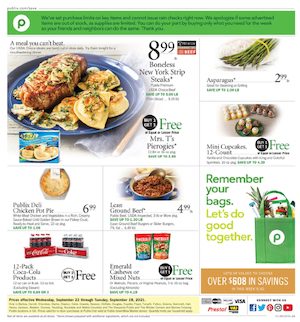 Publix Weekly Ad Sep 22 - 28, 2021