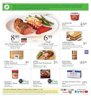 Publix Weekly Ad Sep 8 - 14, 2021