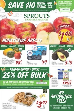 Sprouts Weekly Ad Sep 22 - 28, 2021
