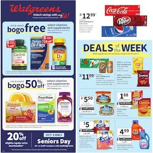 Walgreens Weekly Ad Oct 3 - 9, 2021