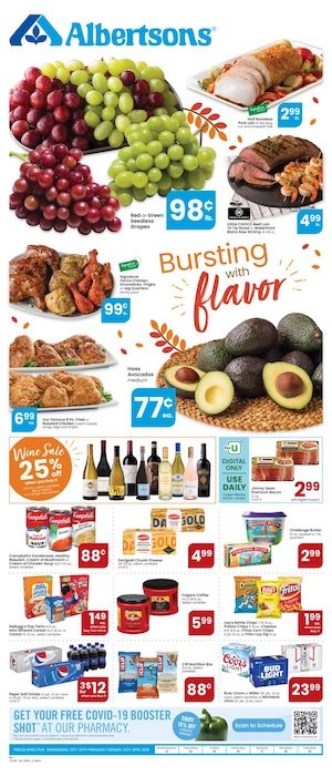 Albertsons Weekly Ad Oct 13 - 19, 2021