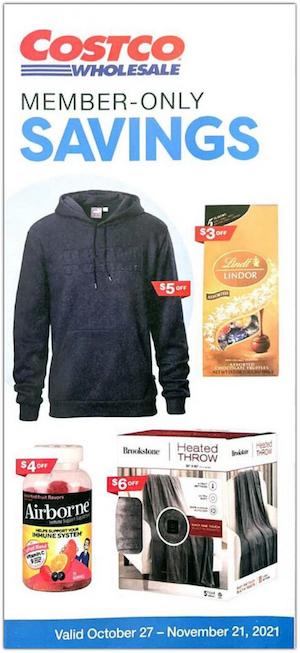 Costco Black Friday Ad Oct 27 - Nov 21 2021