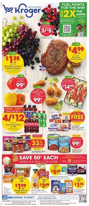 Kroger Weekly Ad Oct 13 - 19, 2021