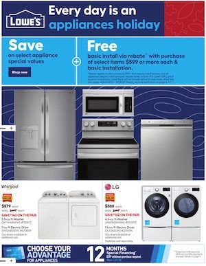 Lowe's Weekly Ad Home Oct 7 - 13, 2021