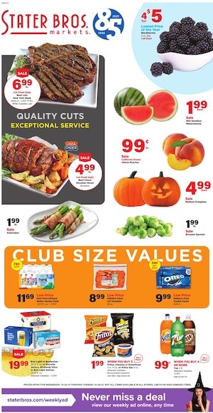 Stater Bros Ad Oct 20 - 26, 2021