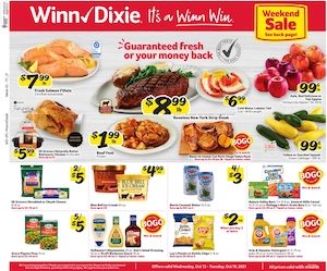 Winn Dixie Weekly Ad Oct 13 - 19, 2021