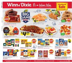 Winn Dixie Ad Jan 5 - 11, 2022