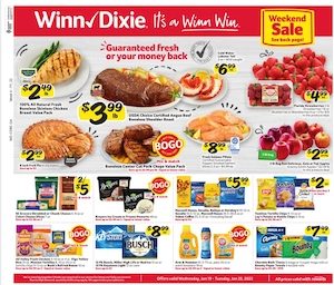 Winn Dixie Weekly Ad Jan 19 - 25, 2022