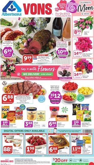 Vons Weekly Ad May 4 - 10, 2022