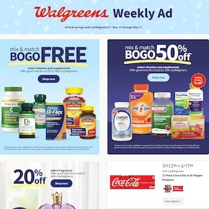 Walgreens Food Lion and Safeway Ads May 15 2022