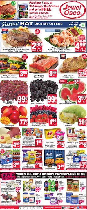 Jewel-Osco Weekly Ad Jun 8 - 14, 2022