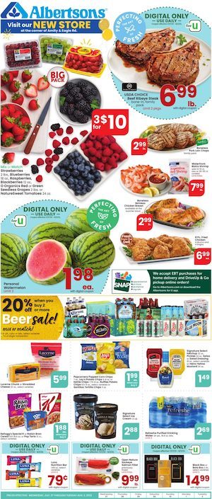 Albertsons Weekly Ad Jul 27 - Aug 2, 2022