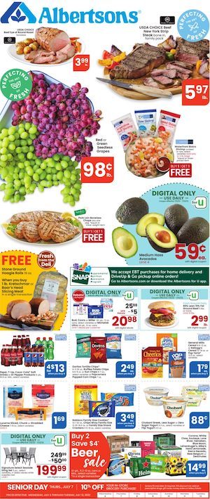 Albertsons Weekly Ad Jul 6 - 12, 2022