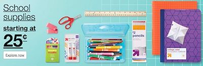 Target Back to School Sale August 2022