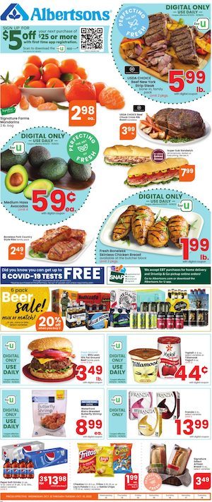 Albertsons Weekly Ad Oct 12 - 18, 2022