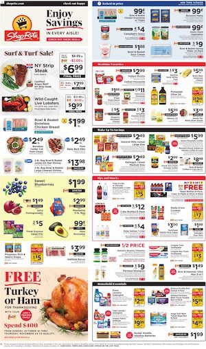 Shoprite Weekly Ad Nov 6 - 12, 2022