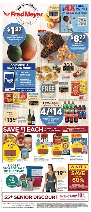 Fred Meyer Weekly Ad New Year 2022 - 2023