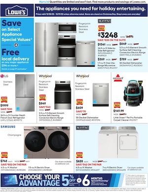 Lowe's Weekly Ad Dec 25 - 31, 2022