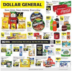 Dollar General Weekly Ad Sale Jan 8 - 14, 2023