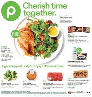 Publix Weekly Ad Jan 4 - 10 2023 cover