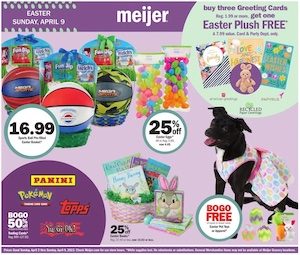 Meijer Ad Easter Apr 2 - 9, 2023