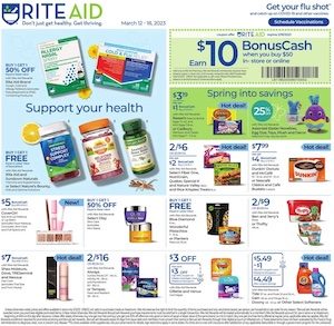 Rite Aid Weekly Ad Sale Mar 12 - 18, 2023