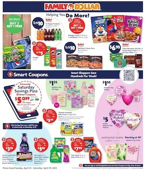 Family Dollar Weekly Ad Mother's Day Apr 23 - 29, 2023