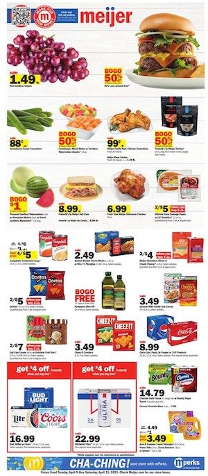 Meijer Weekly Ad Apr 9 - 15, 2023
