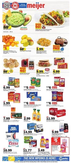 Meijer Weekly Ad Deals Apr 30 - May 6, 2023
