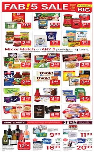 Albertsons Ad Fab!5 Sale May 3 - 9, 2023